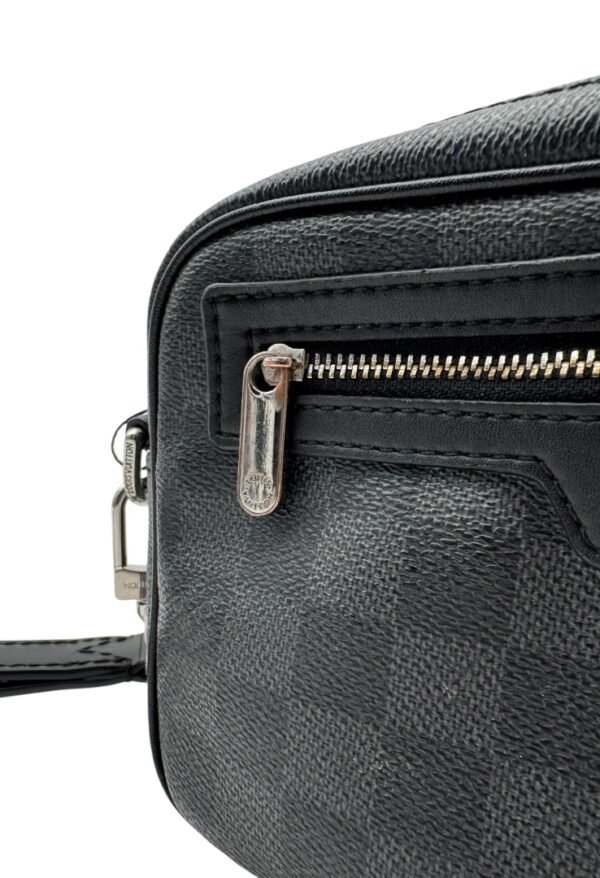 LOUIS VUITTON - KASAI CLUTCH DAMIER GRAFITO - Image 13